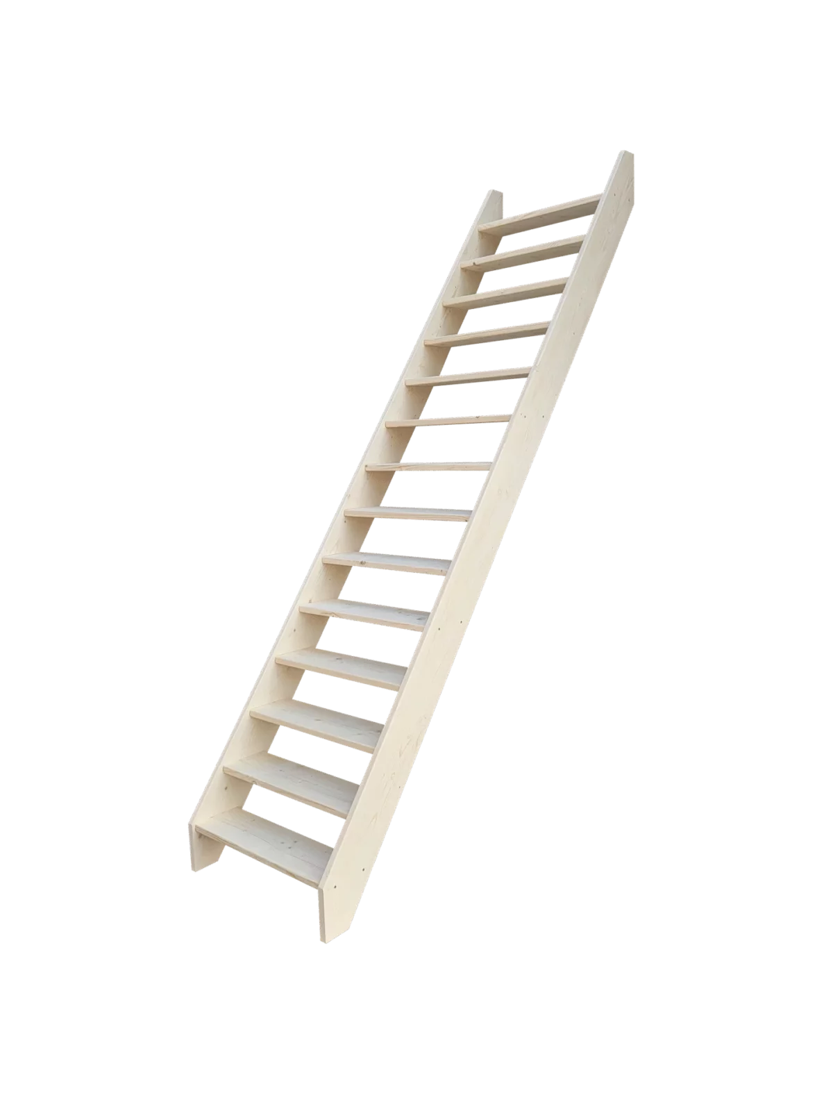 Rechte trap 300 CM hoog