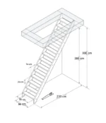 Molenaarstrap 90 CM breed | 300 CM Hoog - Afbeelding 2